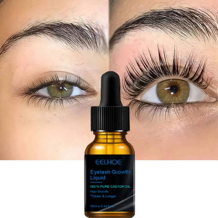 Fast Eyelash Growth Serum Eyebrow Natural Thick Eyelashe Dark and Beautiful Traceless Eyelashs Lotion Treatment Eye Care New