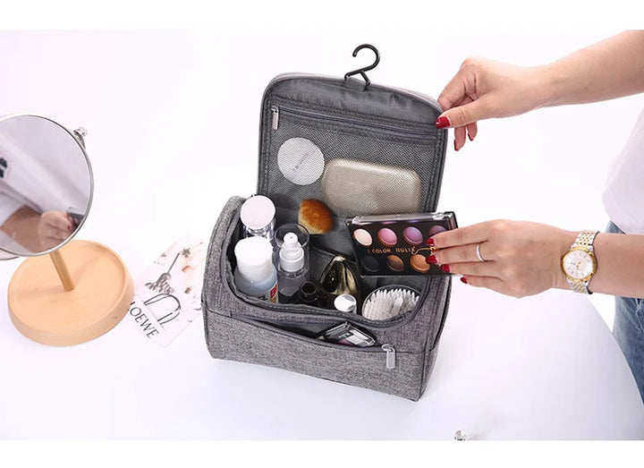 Women's Men's Hanging Cosmetic Bag Travel Necessarie Portable Toiletry Storage Makeup Vanity Cases Organizer Accessory Products