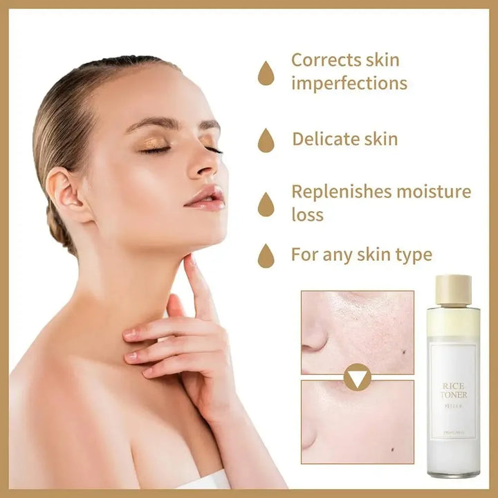 150ml Rice Toner Moisturizing Firming The Skin Soothing Repairing The Skin Barrier Toner Women Facial Brightening Skin Care