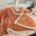 Turtle Velvet Autumn Warm Blankets for Bed Soft Fluffy Comfortable Coral Velvet Throw Blanket Sofa Single Double Blanket Warmth