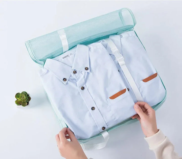 Travel Storage Bag Compressible Packing Cubes Carry On Travel Suitcase Luggage Organizer Foldable Waterproof HandbagTravel Bag